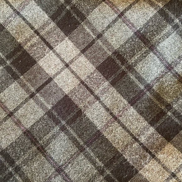 Gray plaid le château bodycon midi dress - Picture 7 of 8